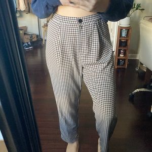 Plaid pants from H&M